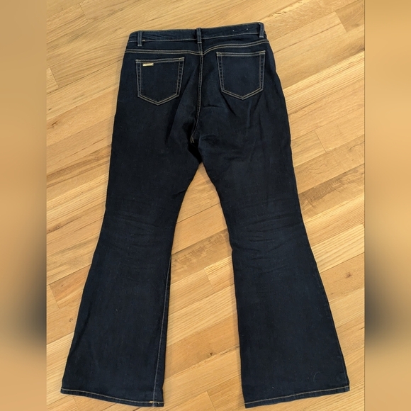 Michael Kors Selma Flare Jeans, size 10, color dark blue - Picture 6 of 16